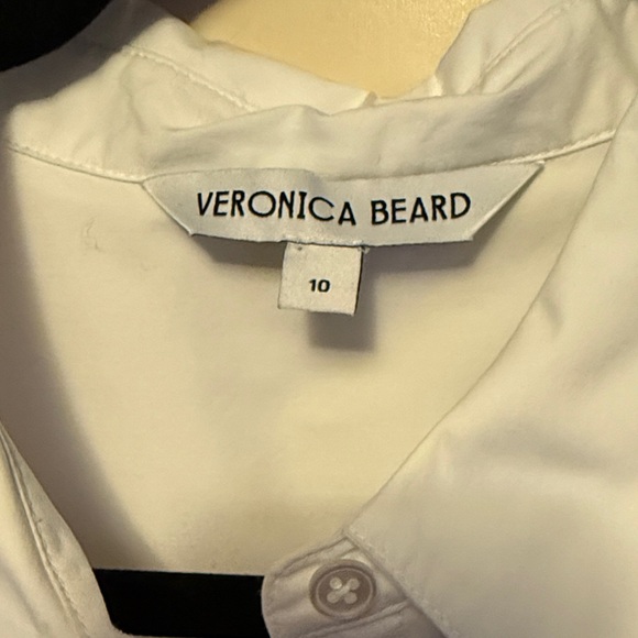 Veronica Beard Lloyd Crest Dress Shirt - Picture 2 of 5